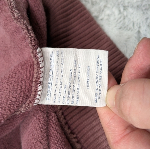 Jack Wills Jacket Men's L Red Maroon Graphic Hoodie Heavy Cotton Training  - Picture 7 of 8